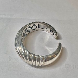 David Yurman silver cuff bracelet